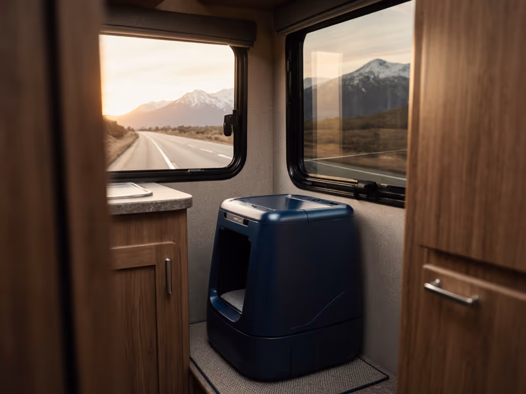 Mobile Home Litter Boxes: Vibration-Proof Robot Solutions for RVs