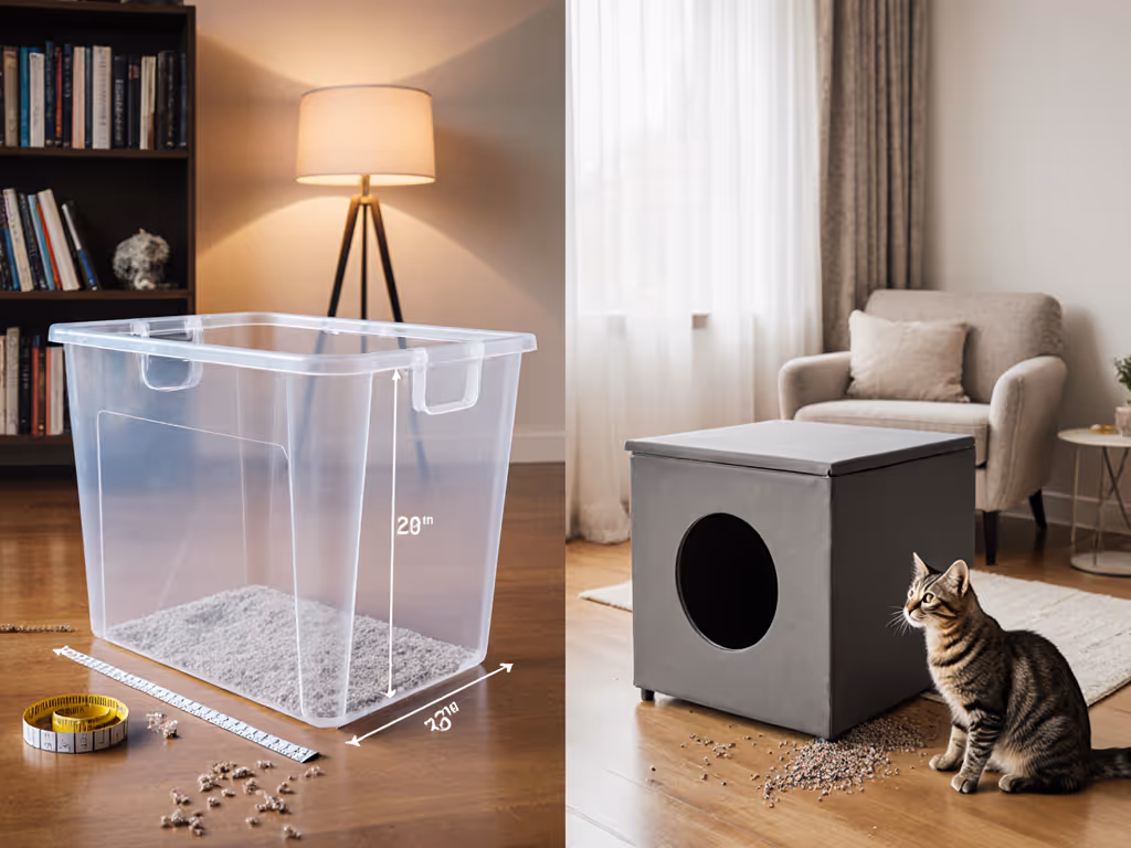 DIY vs Commercial Litter Boxes: Quiet Apartment Solution