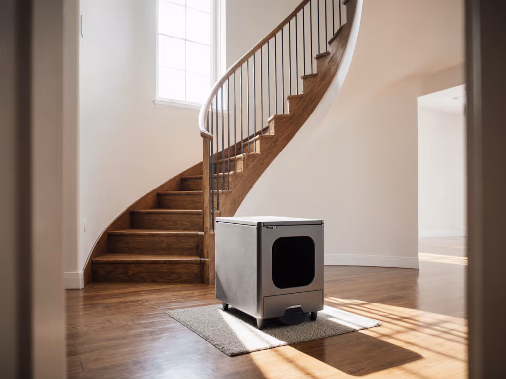 Staircase-Friendly Litter Boxes for Multi-Story Homes