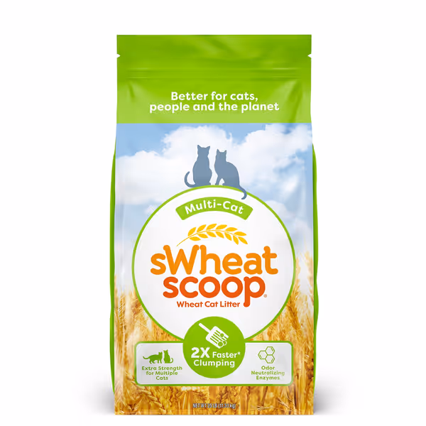sWheat Scoop Multi-Cat Litter